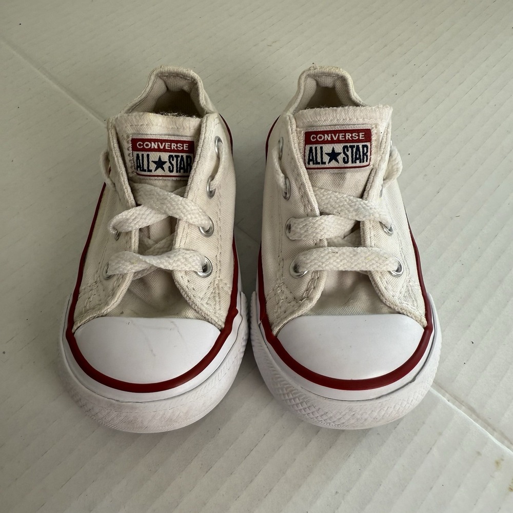 Converse Chuck Taylor All Star Toddler Unisex Sneakers White Classic SIZE 6C